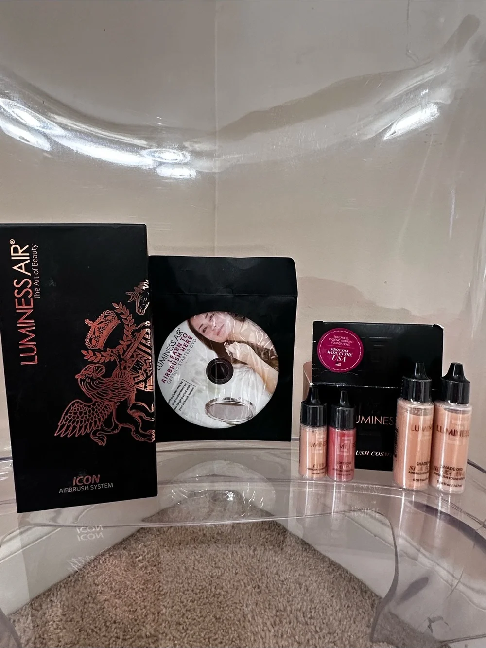 NIB Luminess Air Icon Airbrush System ++